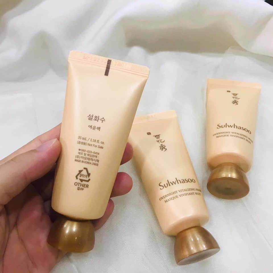 มาส์กหน้าโซลวาซู Sulwhasoo Overnight Vitalizing Mask 35ml