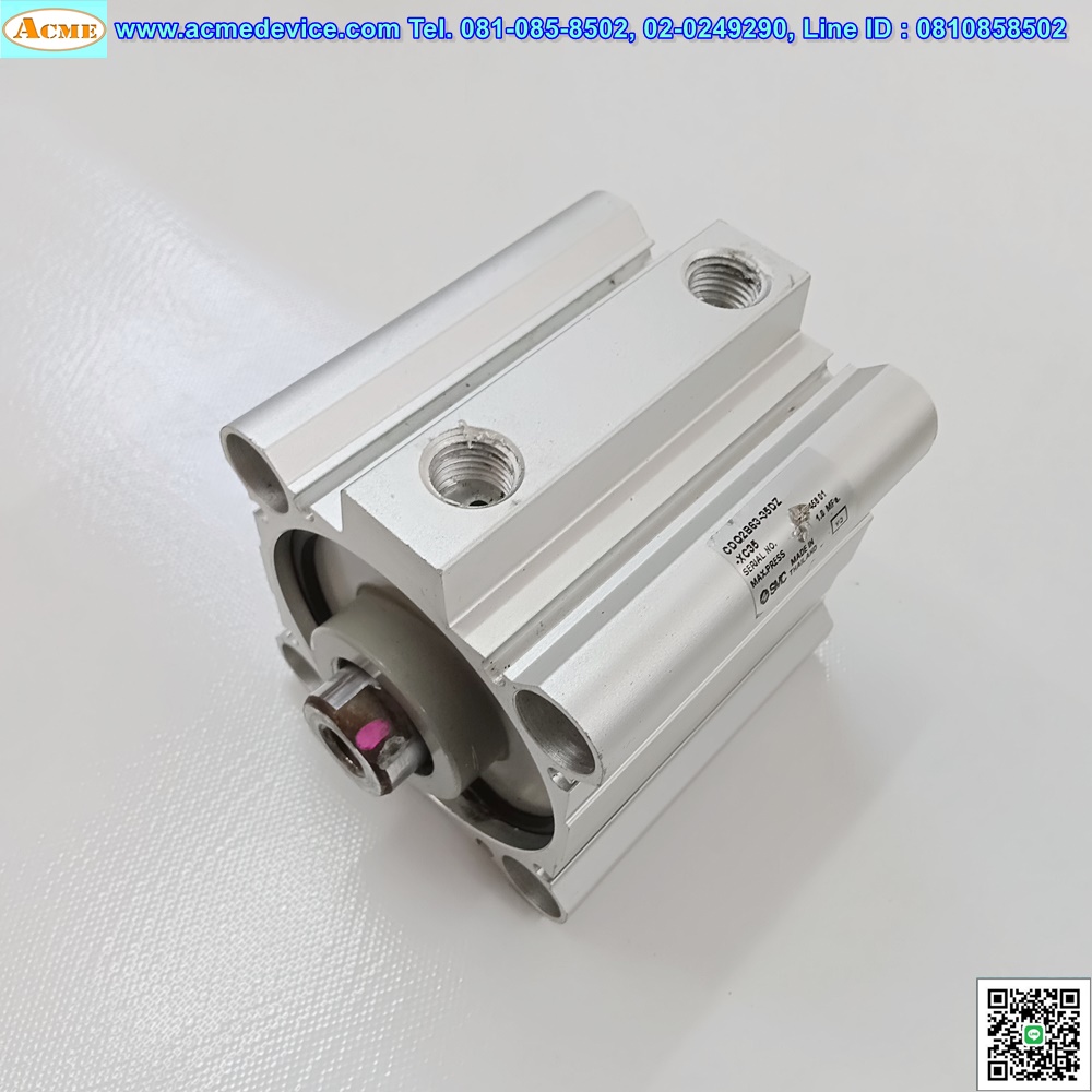 Air Cylinder SMC รุ่น CDQ2B63-35DZ, Bore 63 mm., Stroke 35 mm.