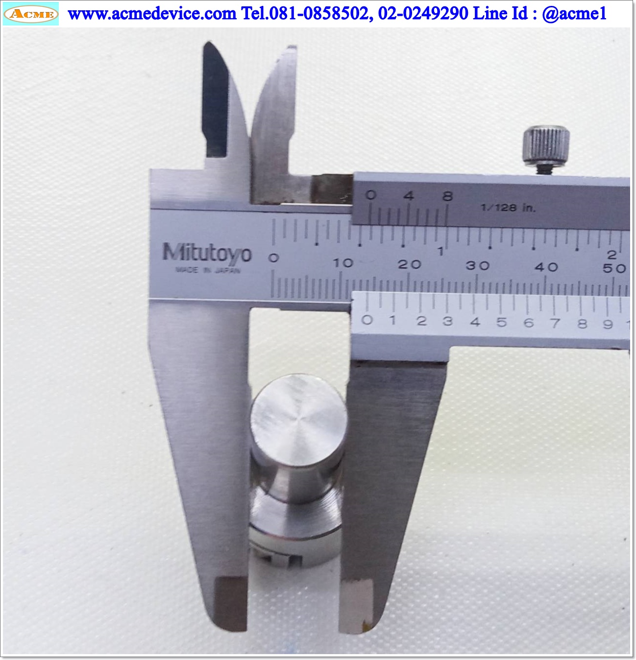 Shaft Connection ขนาด ID 10/14mm, OD 25mm, L 45mm, Stainless
