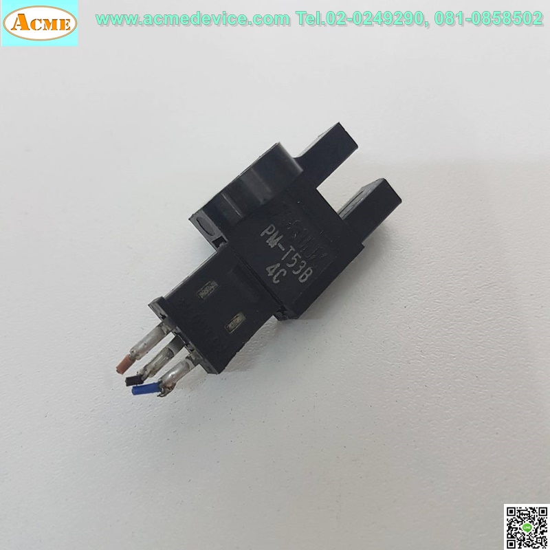 Photoelectric Panasonic/SUNX รุ่น PM-T53B, ระยะ 5mm, Light-ON, NPN