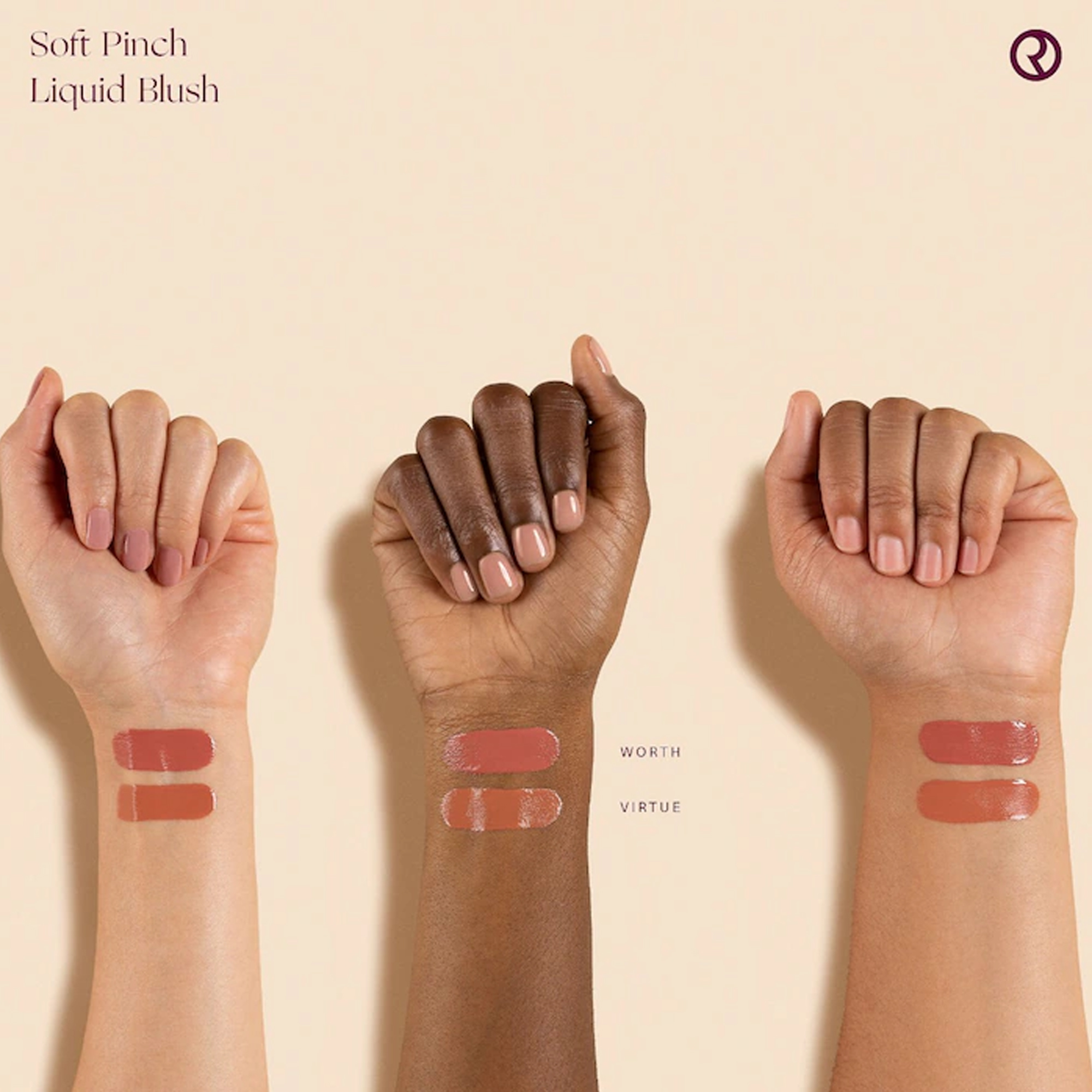 บลัชออนแรร์บิวตี้ Blush on Rare Beauty 3.2ml #Virtue