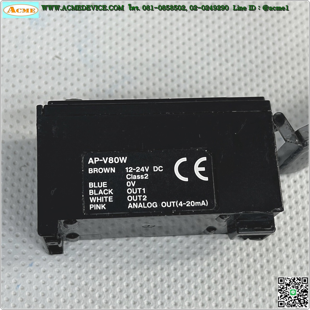 Vacuum Keyence รุ่น AP-V80W, NPN, Analog out 4-20mA, + Head รุ่น AP-11S, 0 to -100kPa