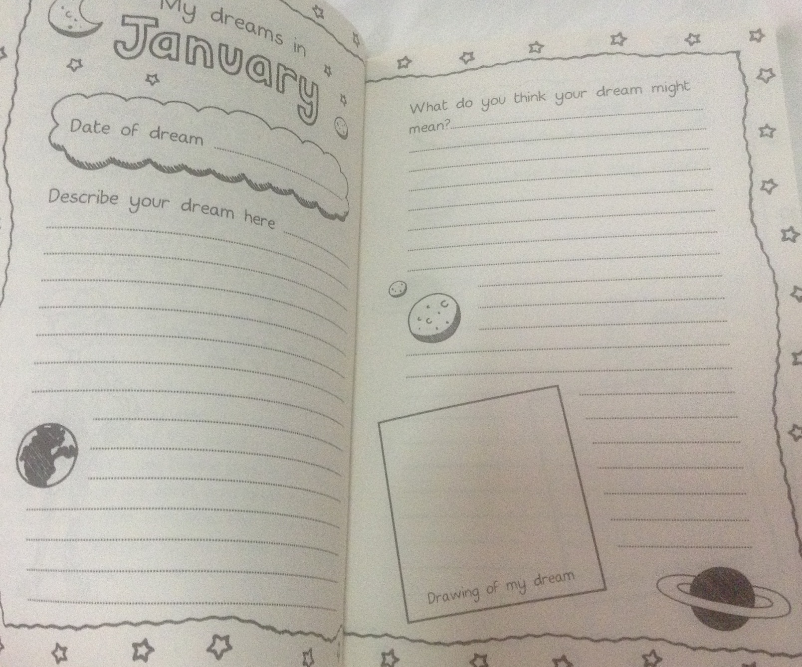 The Jacqueline Wilson dream journal ราคา 80