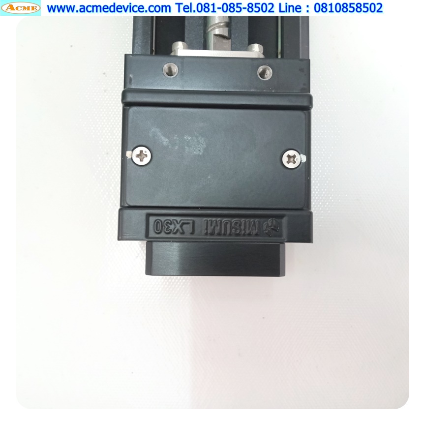 แกนสําเร็จรูป Ball Screw Misumi รุ่น LX30, ขนาด 80 mm x 680 mm, Stroke 510 mm, Pit 10 mm.