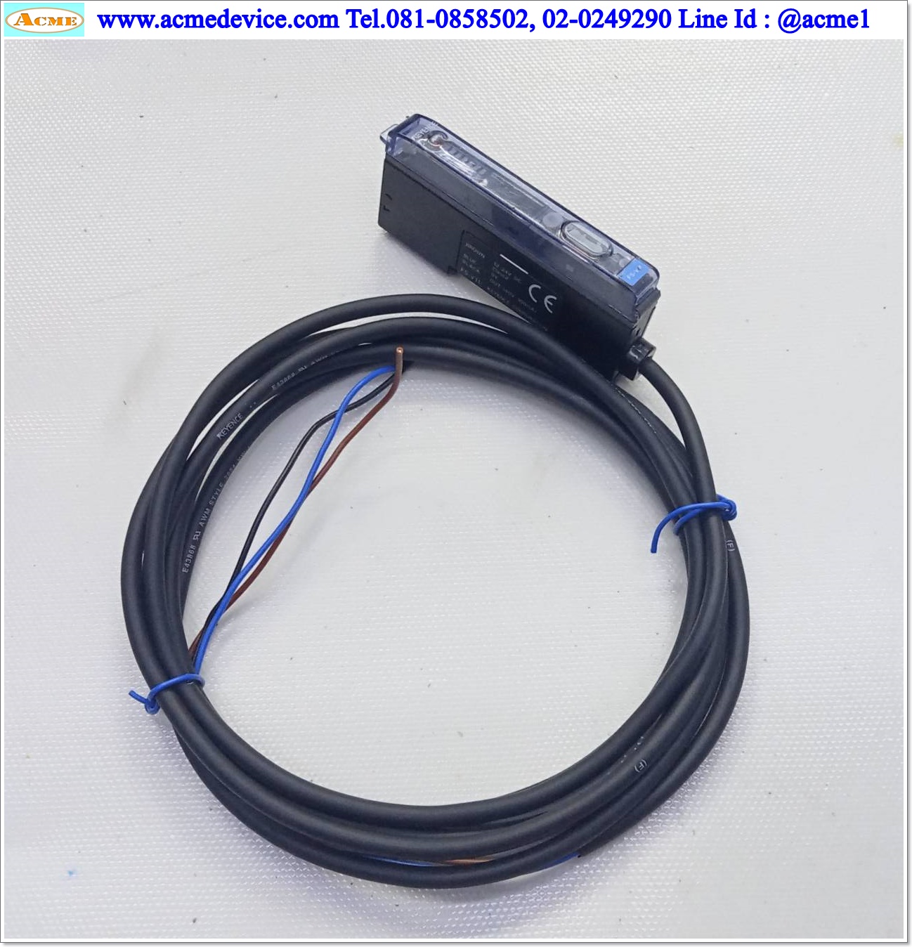 Fiber Amp Keyence รุ่น FS-V11 (มีฝาปิด)