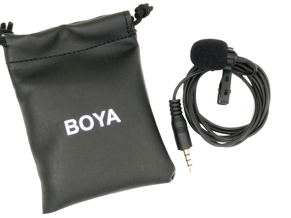 Microphone ไมค์หนีบปกเสื้อ BOYA Condenser BY-LM10 Stereo รับประกันศูนย์ไทย 1 ปี