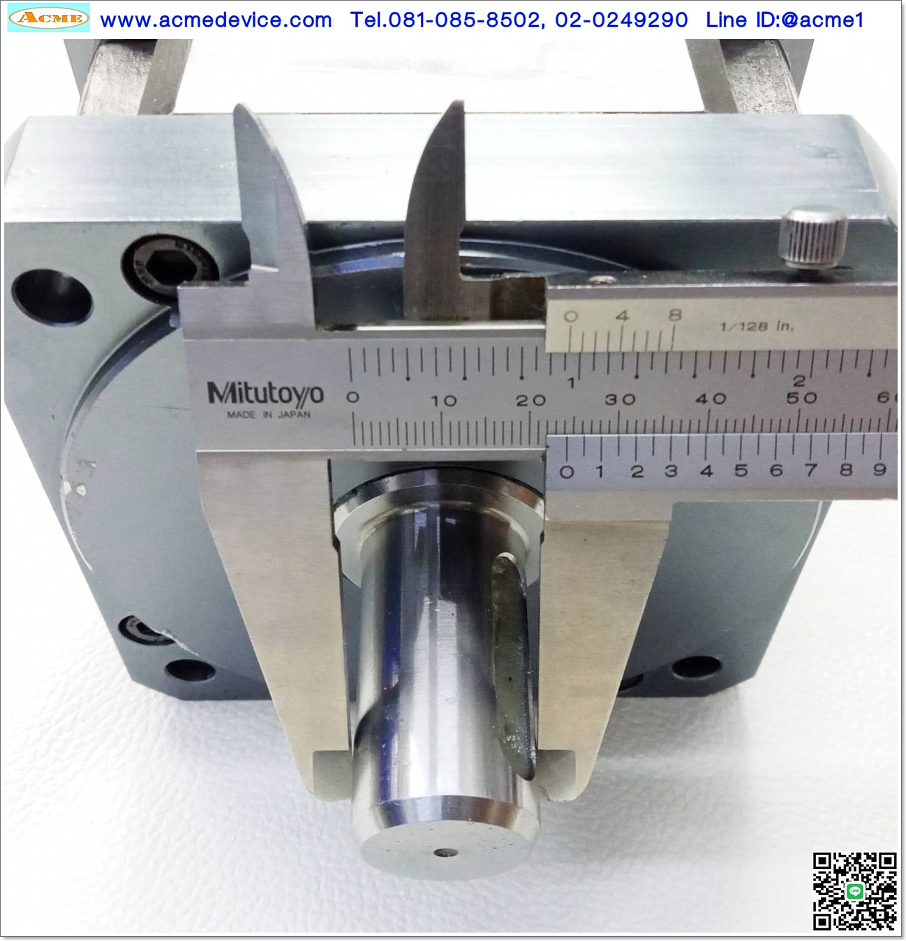Gear Head Parker BAYSIDE รุ่น MX115-027, Ratio 4:1 (เข้า 19 mm, ออก 24 mm), □ 130x130 ∅ 100