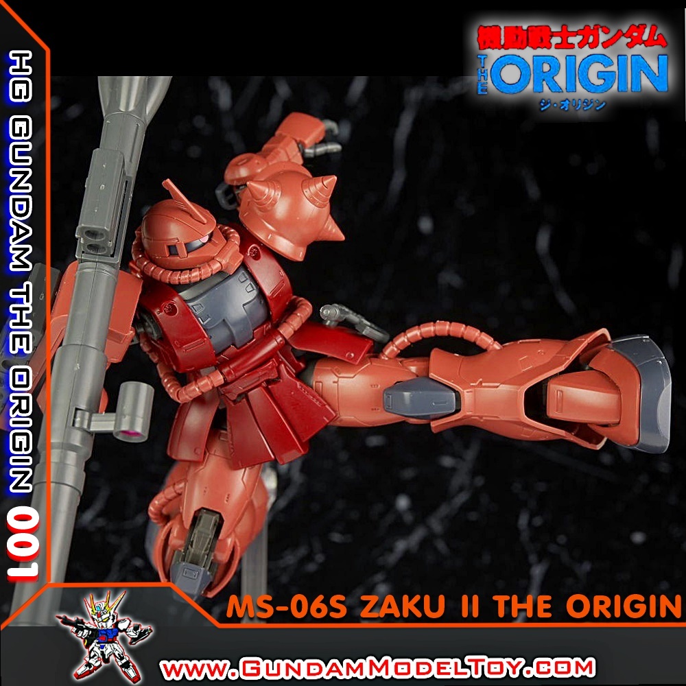 HGORIGIN 1/144 MS-06S ZAKU II ชาร์ ซาคุ 2