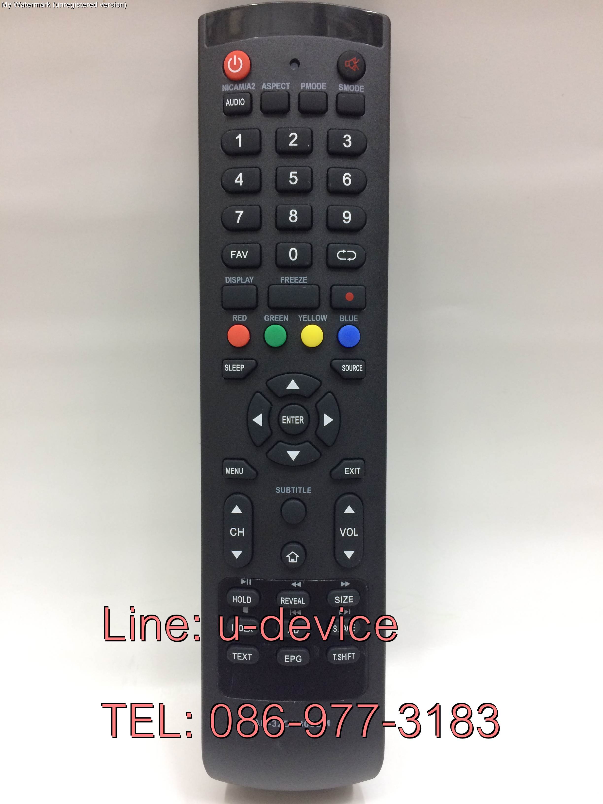 รีโมททีวี อโคเนติค Aconatic รุ่น LT3220 (ปุ่มเต็ม)