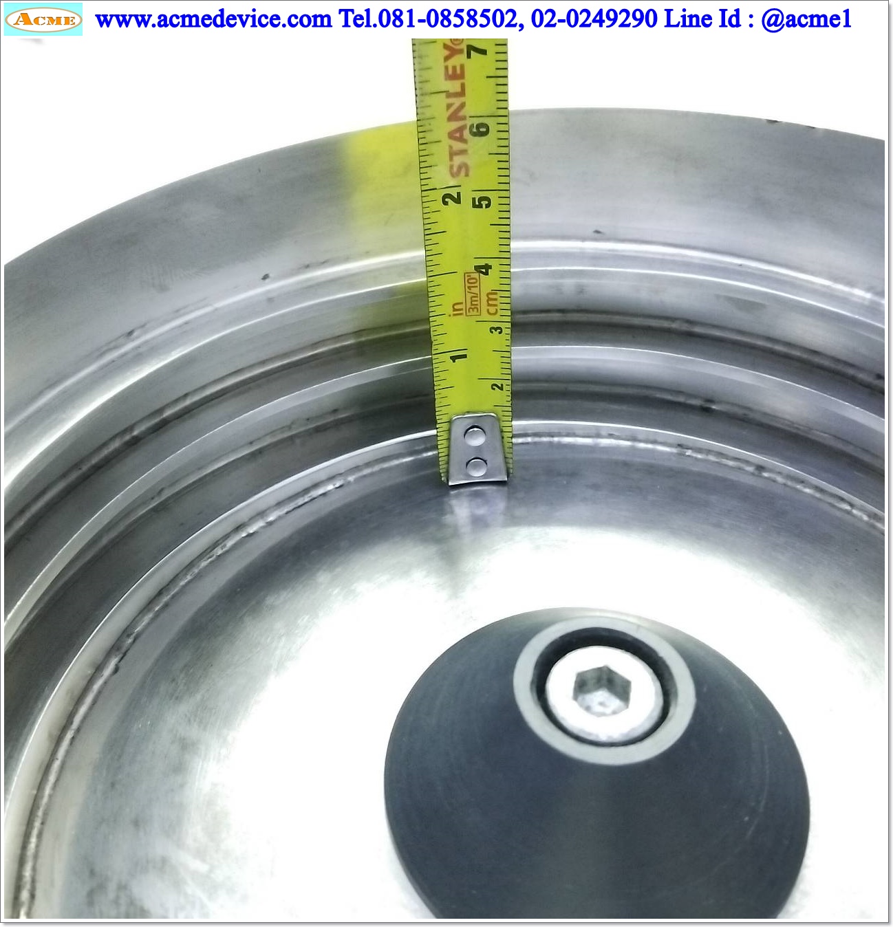 Bowl Feeder RNA รุ่น SRC-N 160-2L, ขนาด 180 x 215 mm. & Controller RLC 10-A3/65.2, 230V