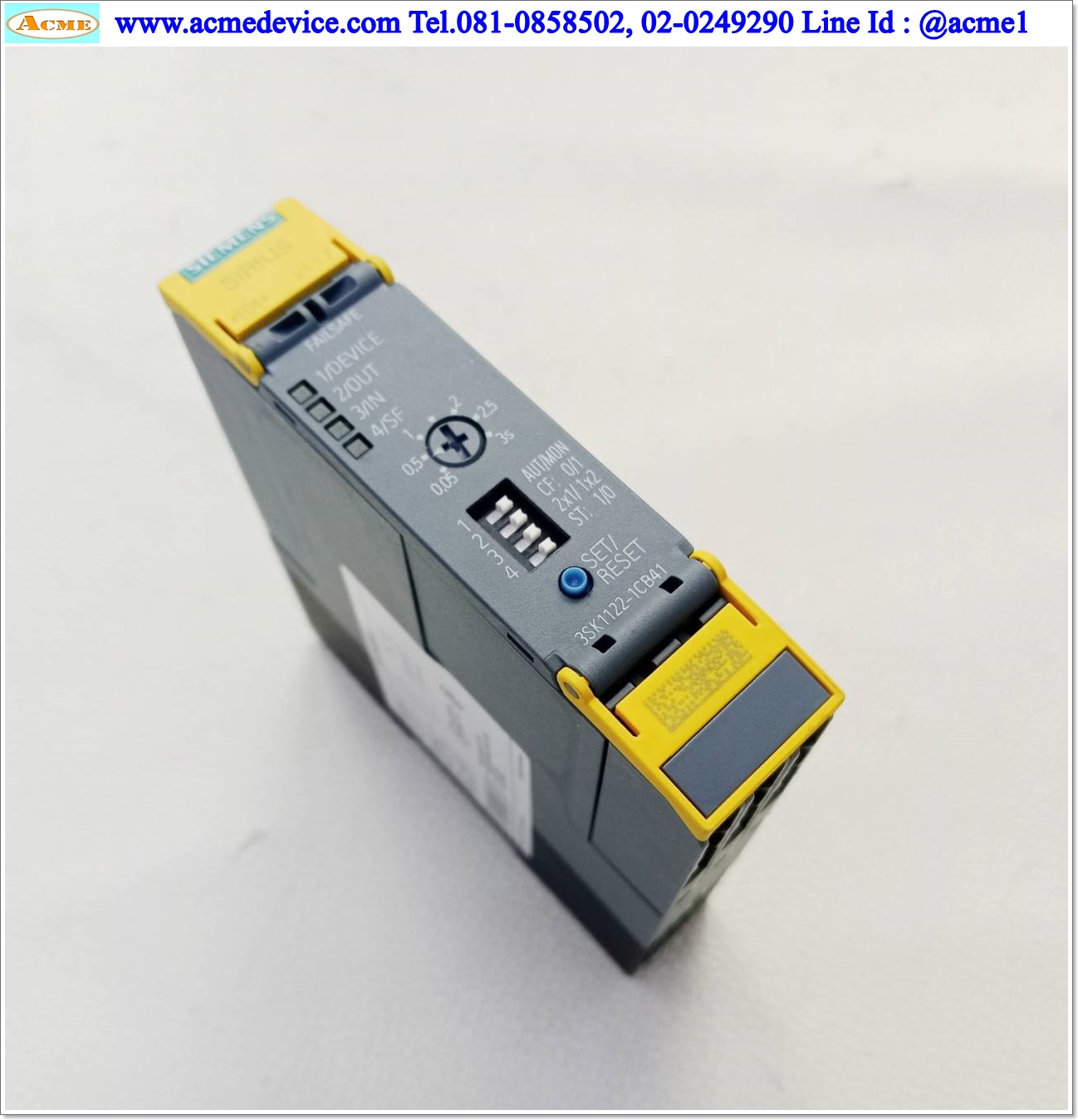 Safety Relay Siemens รุ่น 3SK1122-1CB41, 24Vdc
