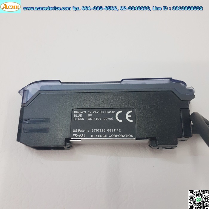 Fiber Amp Keyence รุ่น FS-V31 (มีฝาปิด)