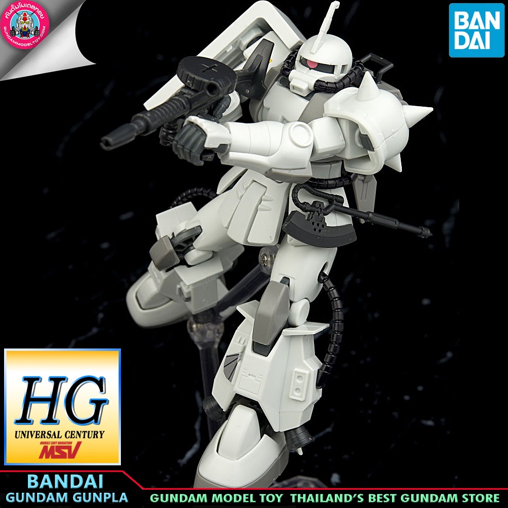 BANDAI HG ZAKU II SHIN MATSUNAGA CUSTOM โมเดล กันดั้ม กันพลา PS TOYLAND HGUC