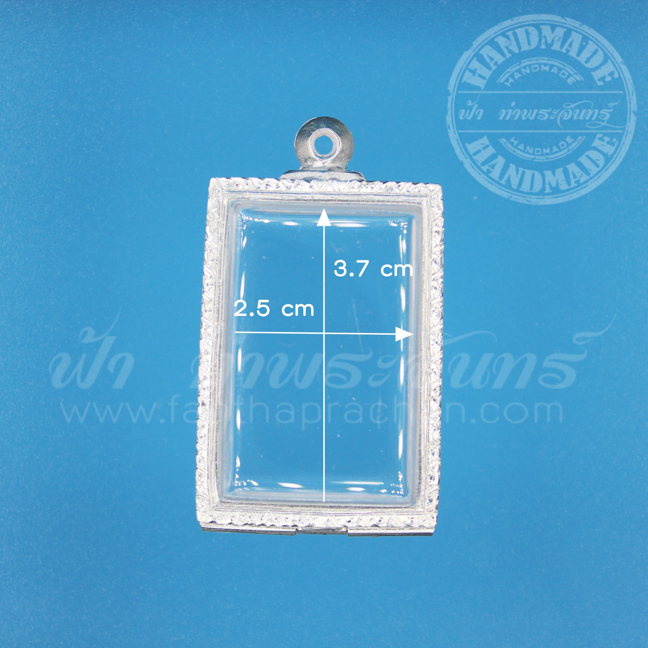 ตลับสมเด็จ เงินแกะลาย 92.5%