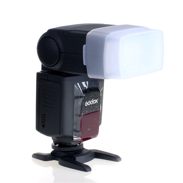Softbox Diffuser (อุปกรณ์กระจายแสงแฟลช) CANON 580EX / YONGNUO YN560/568/565 / Godox V850