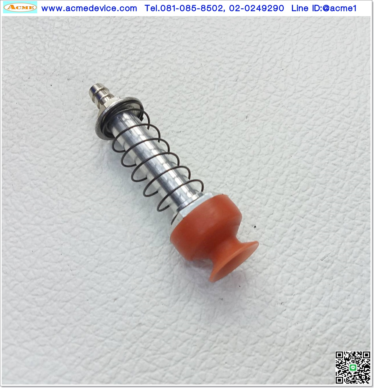 Vacuum Pad ??? รุ่น ???, Pad dia 12mm, Port size 6mm