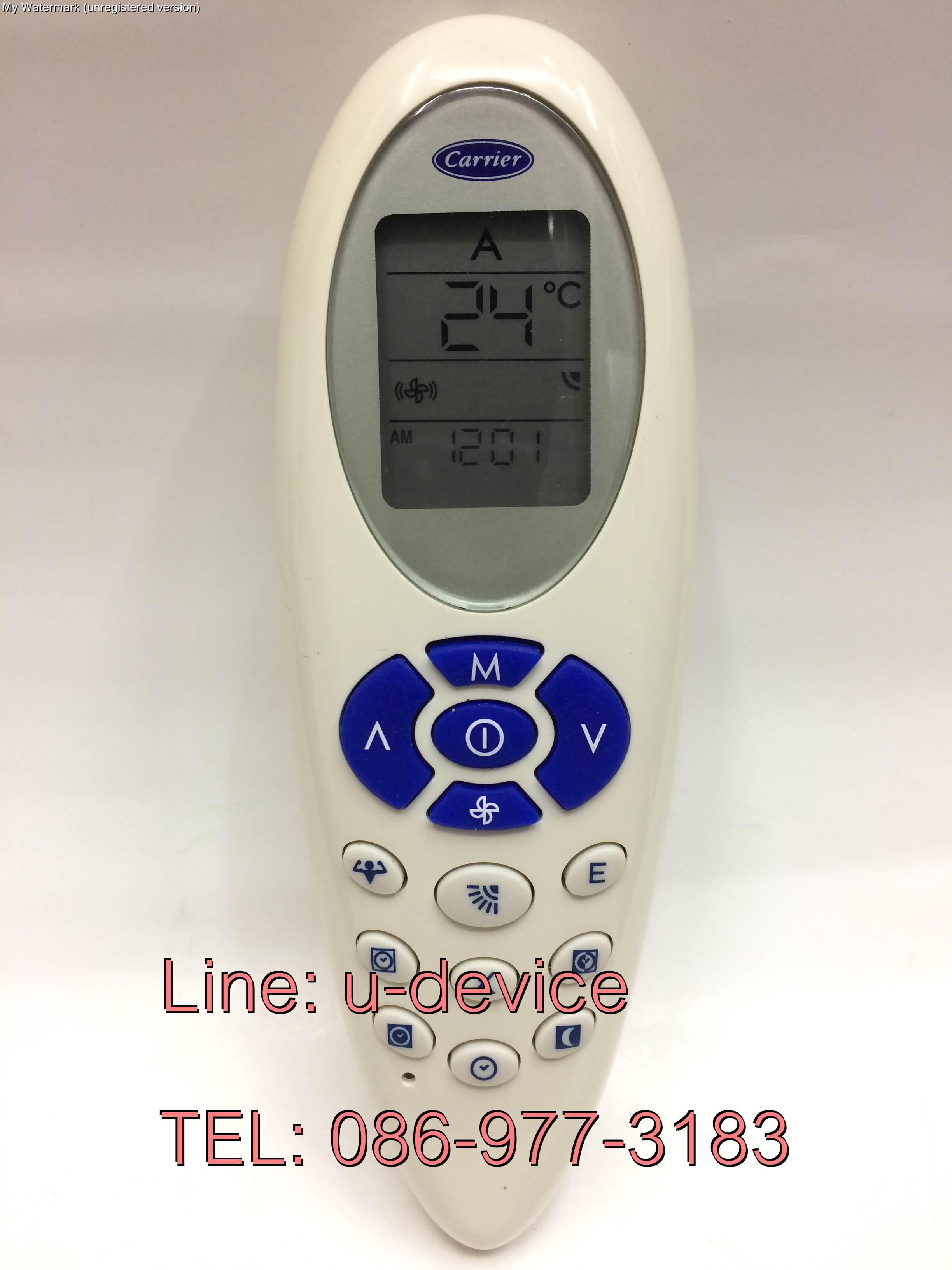 รีโมทแอร์ Carrier รุ่น714R ตัวแท้
