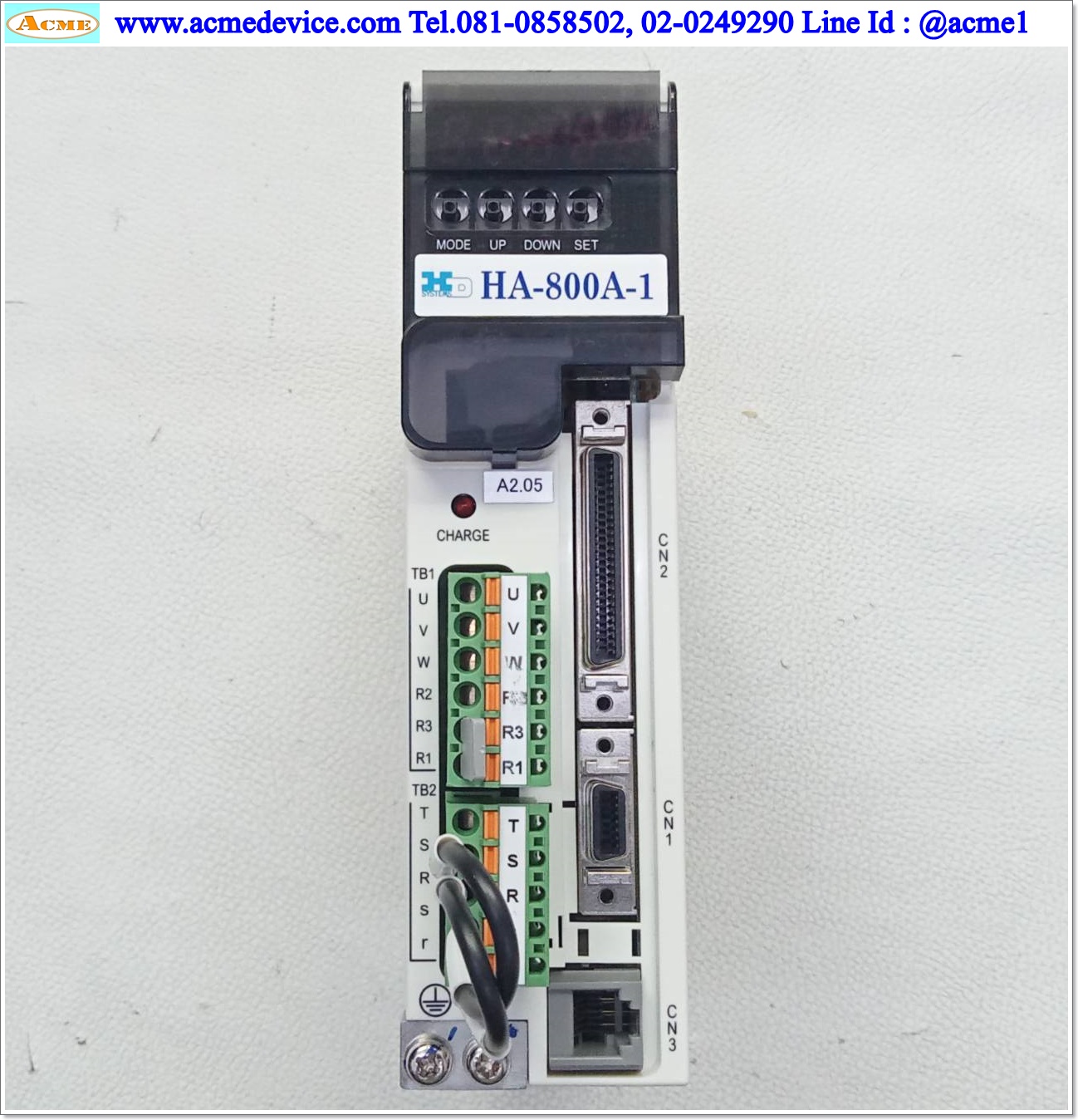 Servo Drive Harmonic รุ่น HA-800A-1C-100 & Actuator Harmonic, FHA-8C-30-E200-C-SP