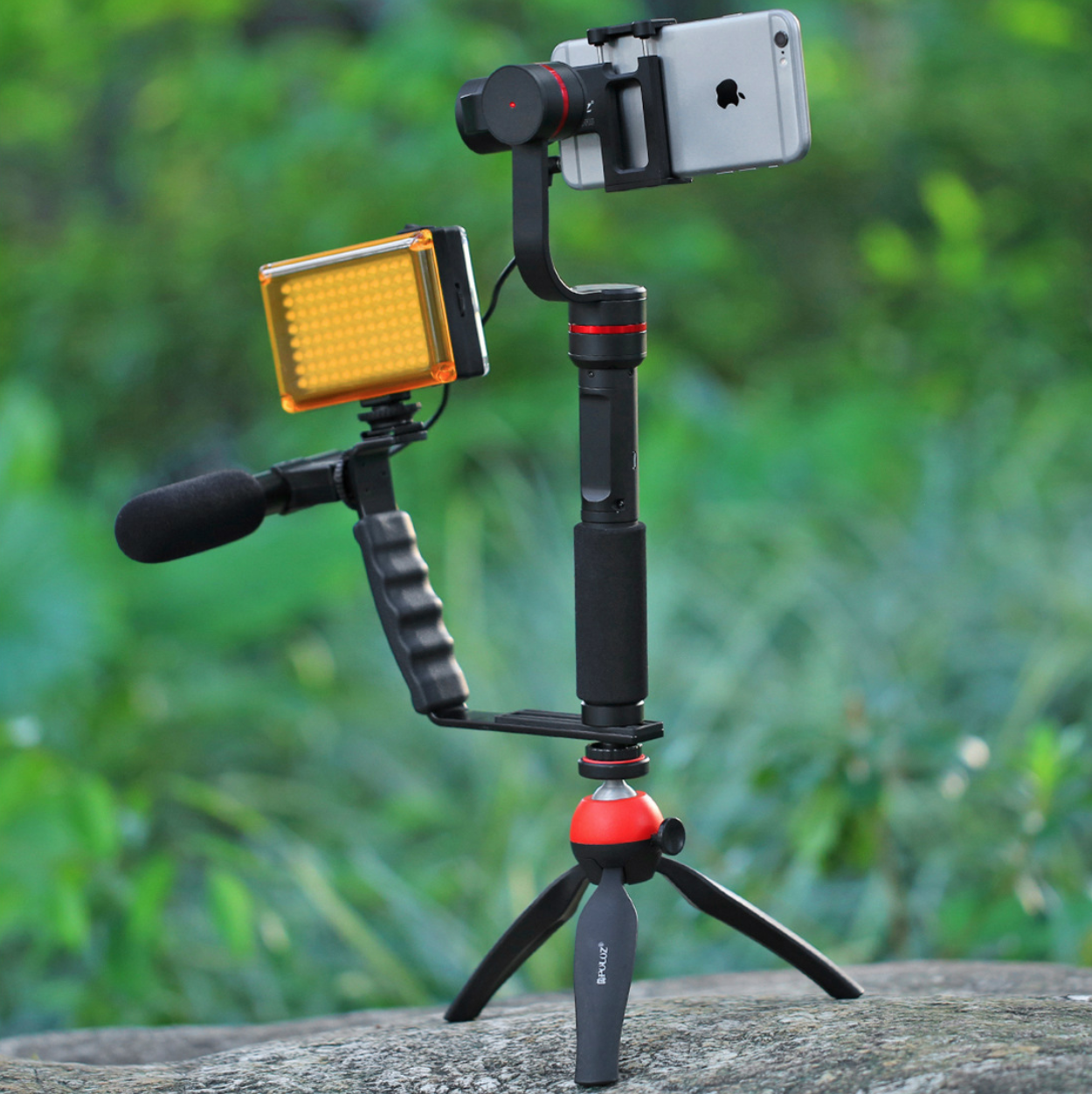 ไฟLED ยี่ห้อ Puluz รุ่น PU4096 ขนาดเล็ก น้ำหนักเบา พกพาง่าย