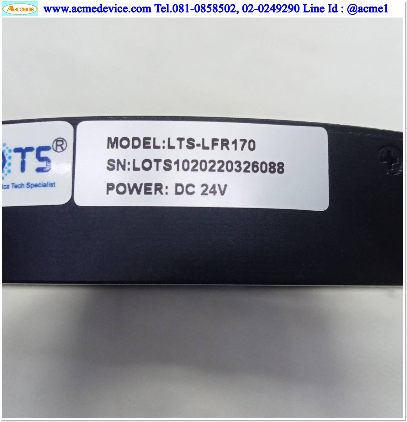 Lighting Lots รุ่น LTS-LFR170, 24Vdc (สีแดง), Dia 170 mm.