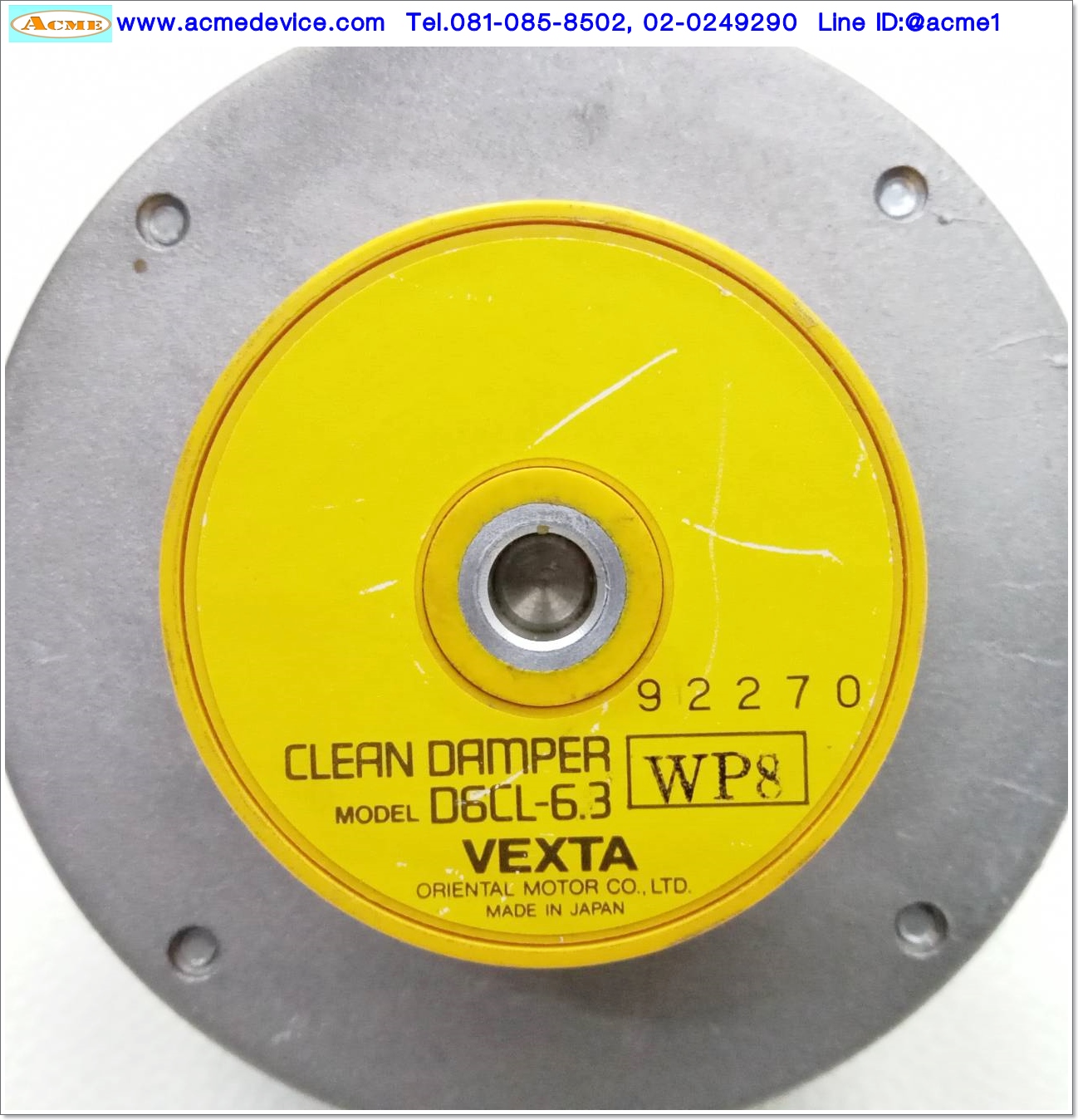 Stepping Motor INTELLIGENT รุ่น M2-3424-D, 3/6A, & Clean Damper D6CL-6.3