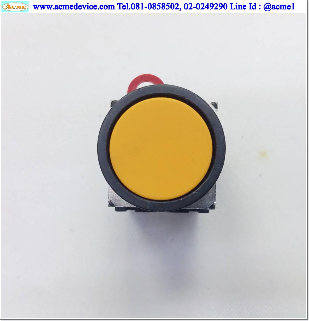 Pushbutton Switch Omron รุ่น A22-GY-10M, 1NO