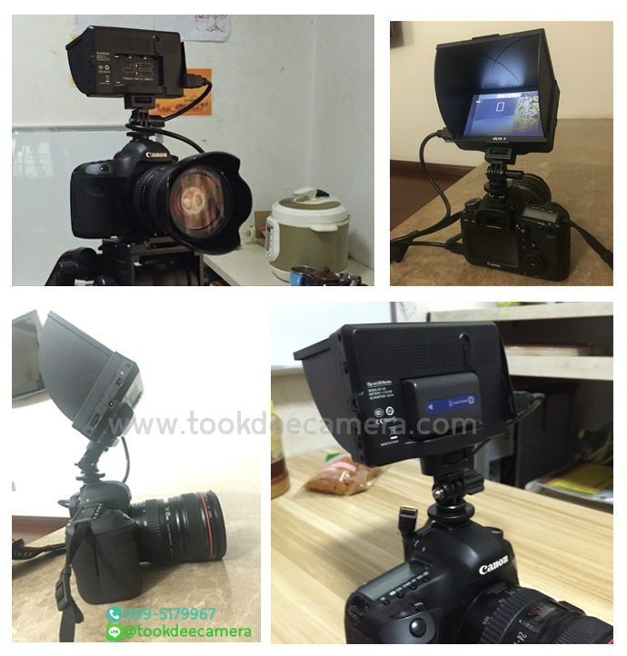 จอภาพViltrox DC-50 HDMI ขนาด 5นิ้ว สำหรับกล้อง DSLR หรือกล้องวิดีโอ