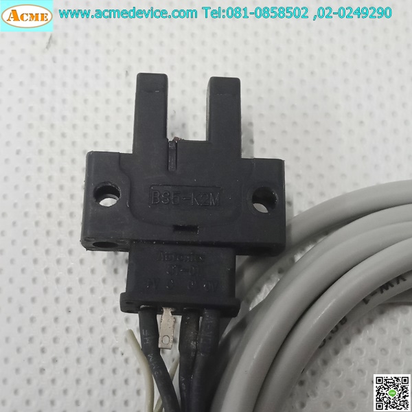 Photoelectric Autonics รุ่น BS5-K2M, ระยะ 5mm, NPN, Light-ON / Dark-ON