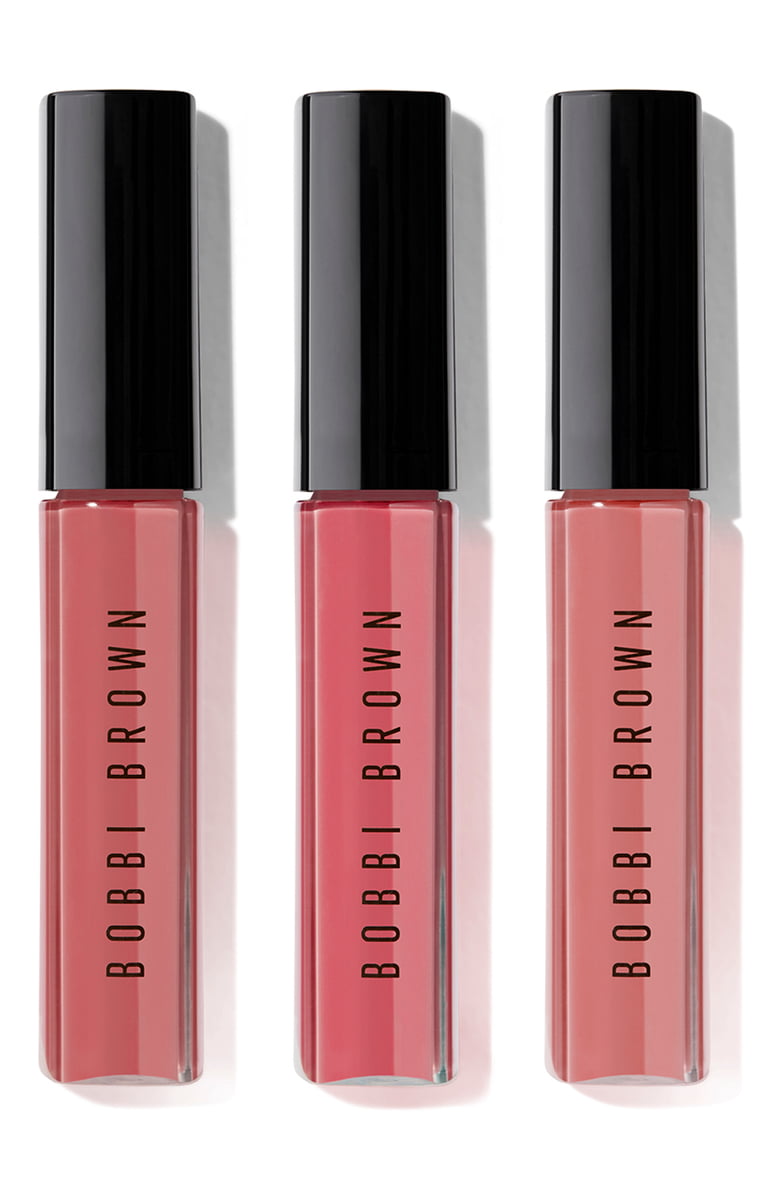 ลิปสติก Bobbi Brown In a Blush Crushed Oil Infused Gloss Kit (3 แท่ง ในเซต)