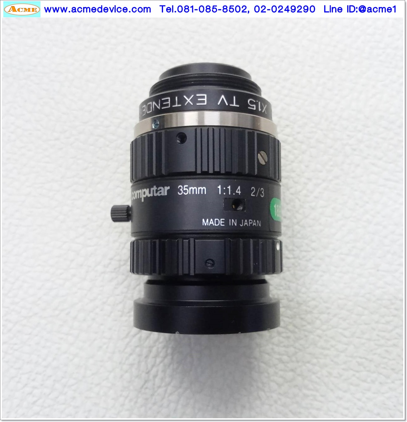 Lens Computar รุ่น M3514-MP, 35mm, Fixed Focal Lens, C Mount