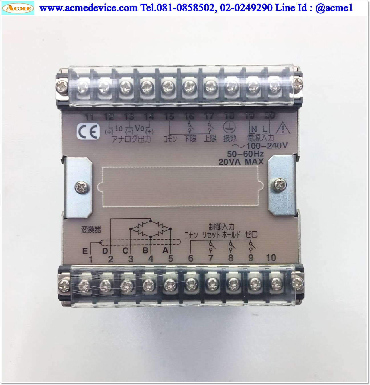Instrumentation Amplifier KYOWA รุ่น WGA-670B