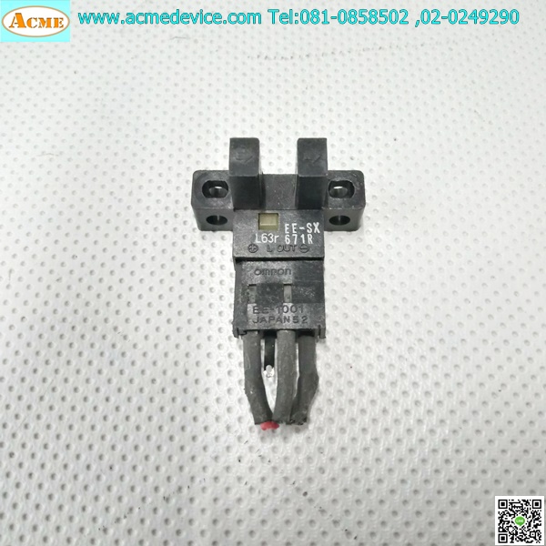 Photoelectric Omron รุ่น EE-SX671R, ระยะ 5mm, NPN, Dark-ON, Light-ON