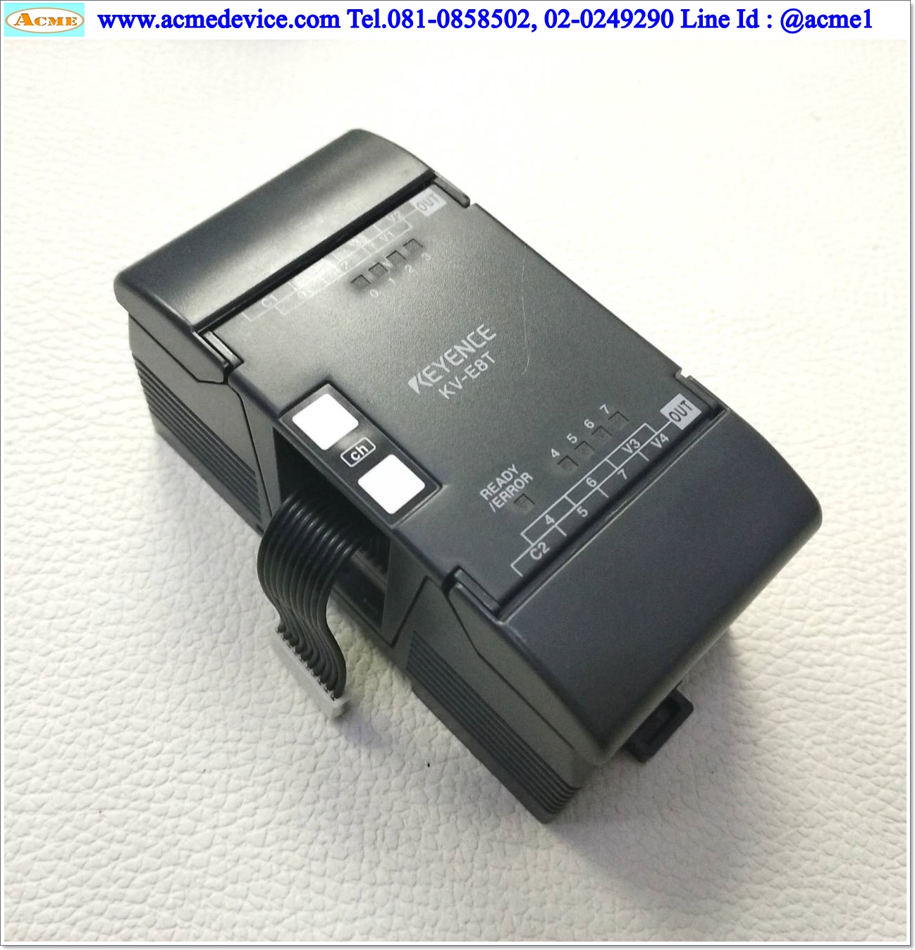 PLC Keyence รุ่น KV-E8T