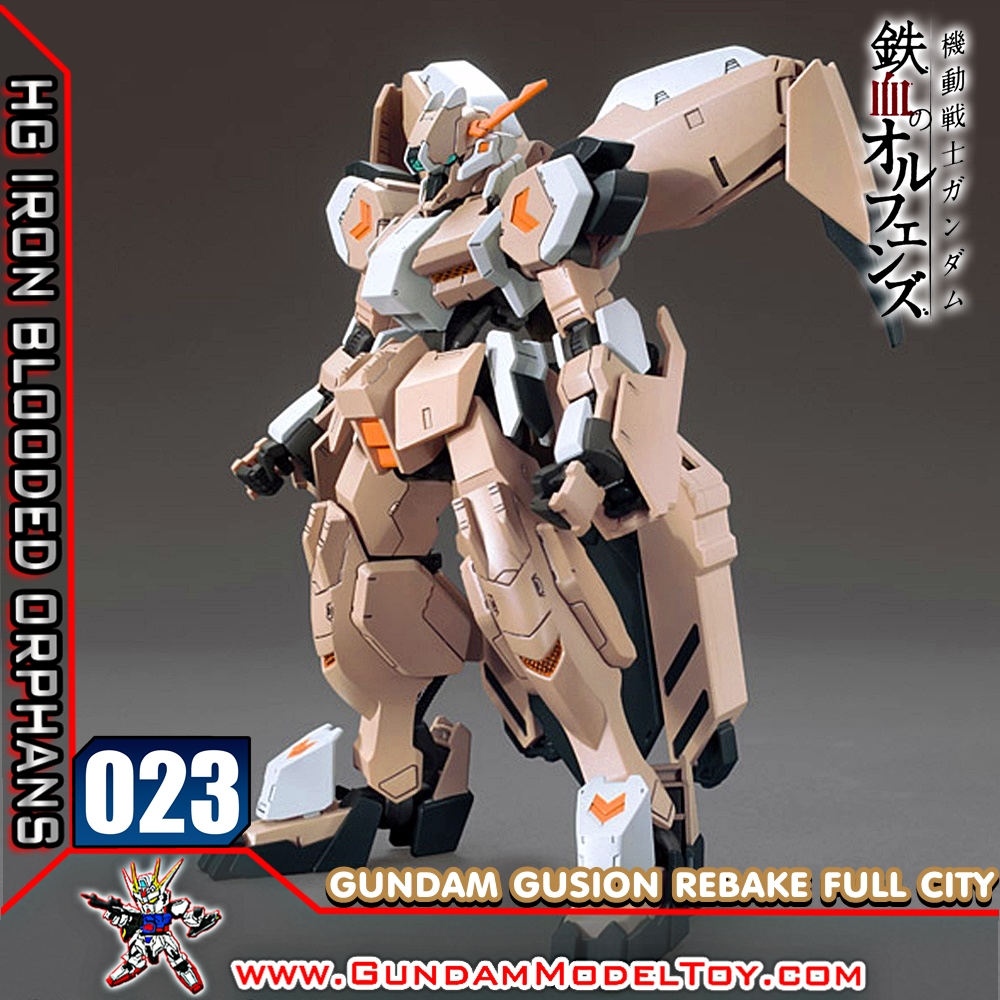 BANDAI HG GUNDAM GUSION REBAKE FULL CITY กันดั้ม กูชิออน รีเบค ฟูล ซิตี้ โมเดล กันดั้ม กันพลา PS TOYLAND HGIBO