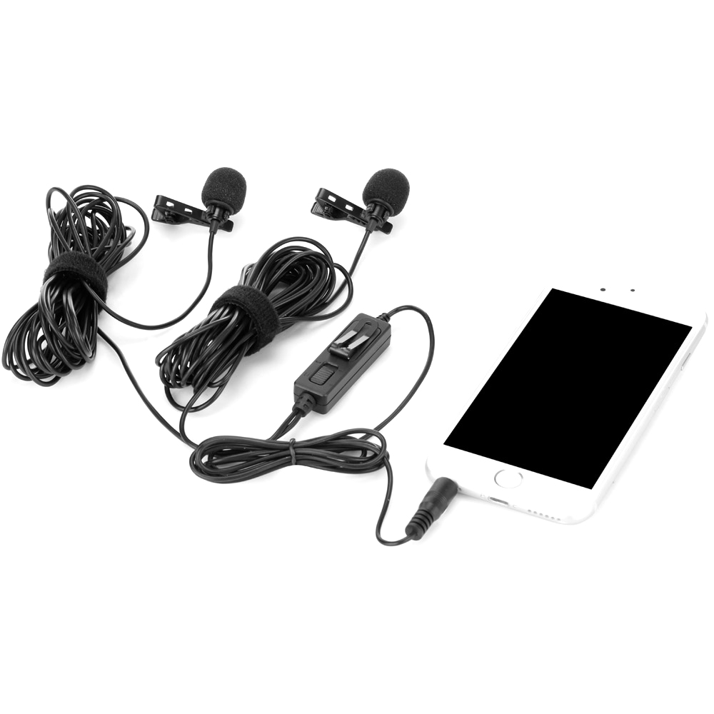 Saramonic Lavmicro 2M Dual head LAVALIER MICROPHONE รับประกันศูนย์ไทย 1 ปี