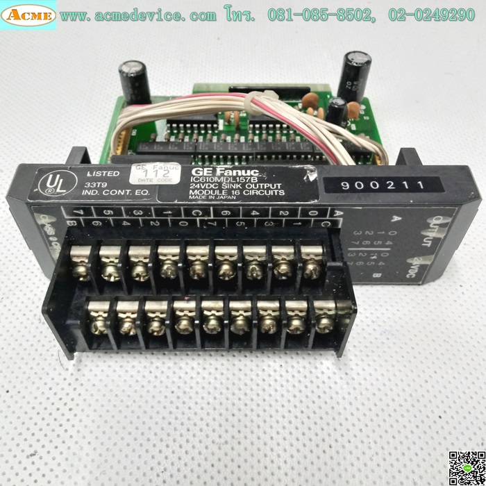 PLC GE FANUC รุ่น IC610MDL157B, Sink Output Module