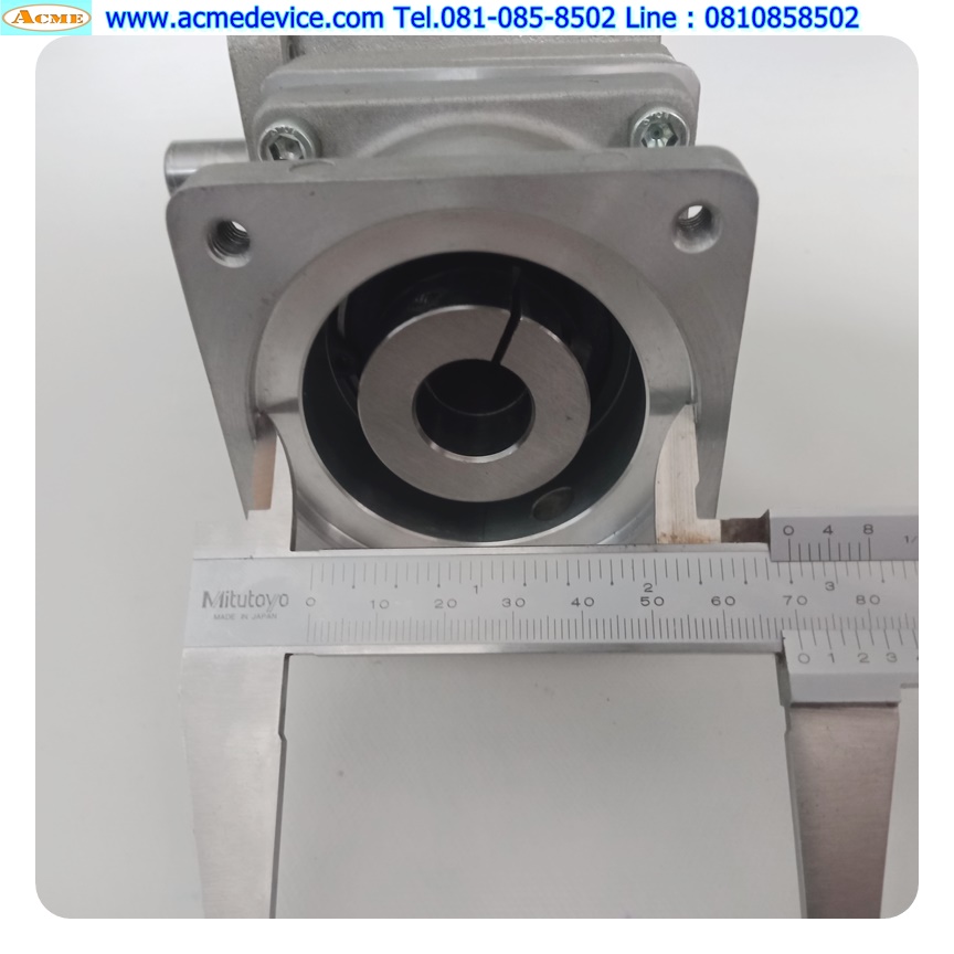 Gear Head Nidec Shimpo รุ่น NEVSC-3C-750, 3:1, 750W (เพลาเข้า 16 mm., ออก 19 mm.), for 750w