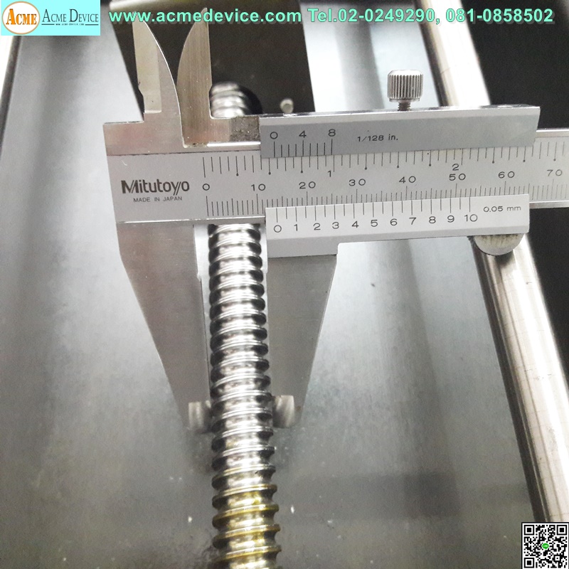 แกนสําเร็จรูป Ball Screw ??? รุ่น ???, ขนาด 240 mm x 380 mm, Stroke 200 mm, Pit 4 mm, แกนโต 14 mm