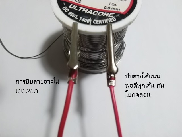 สายปากคีบคุณภาพสูง(งานแฮนด์เมด)