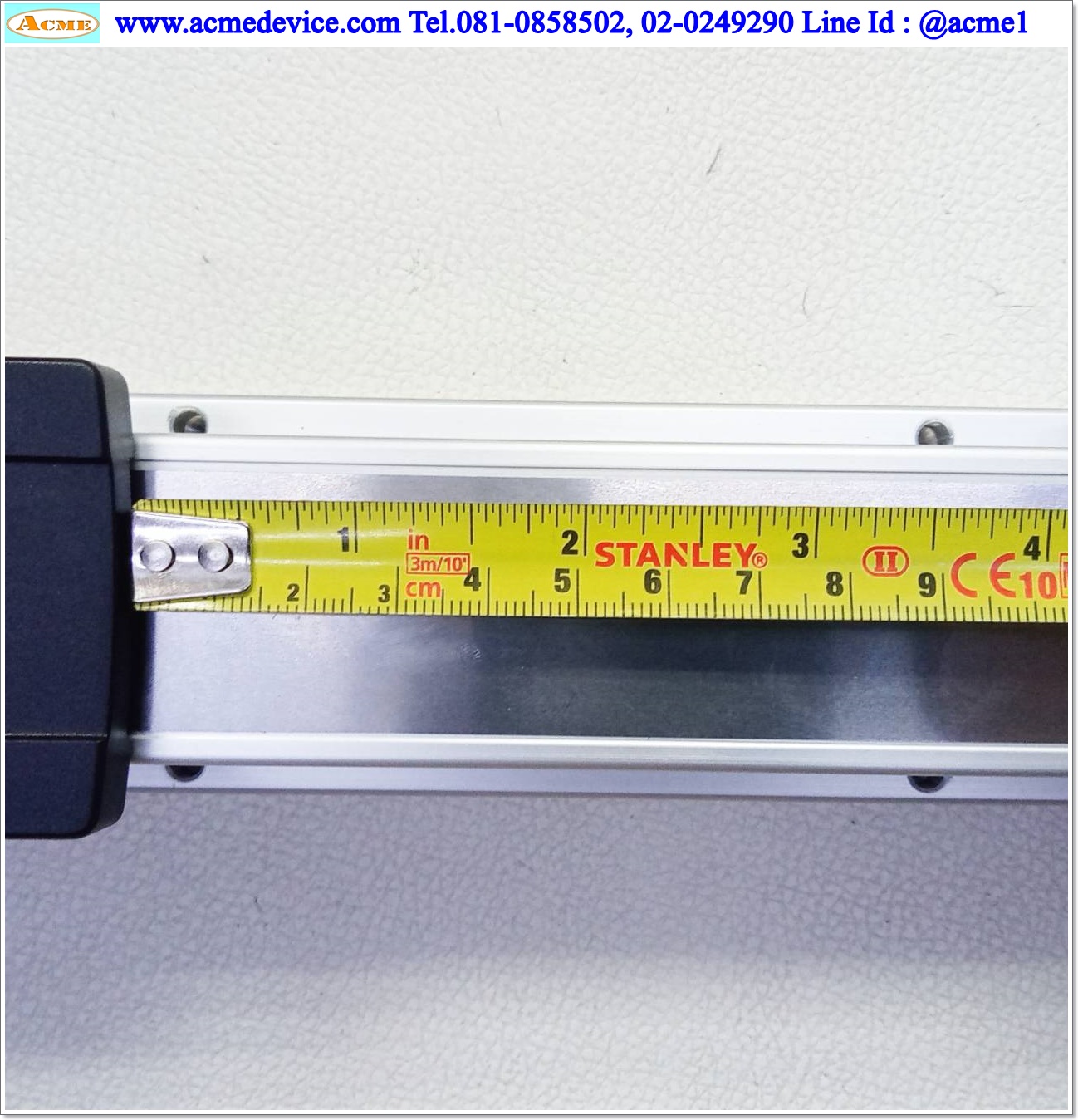 แกนสำเร็จรูป Ball Screw Yamaha รุ่น LBAS05-10-100, ขนาด 52 mm. x 320 mm., Stroke 100 mm., Pit 10 mm.