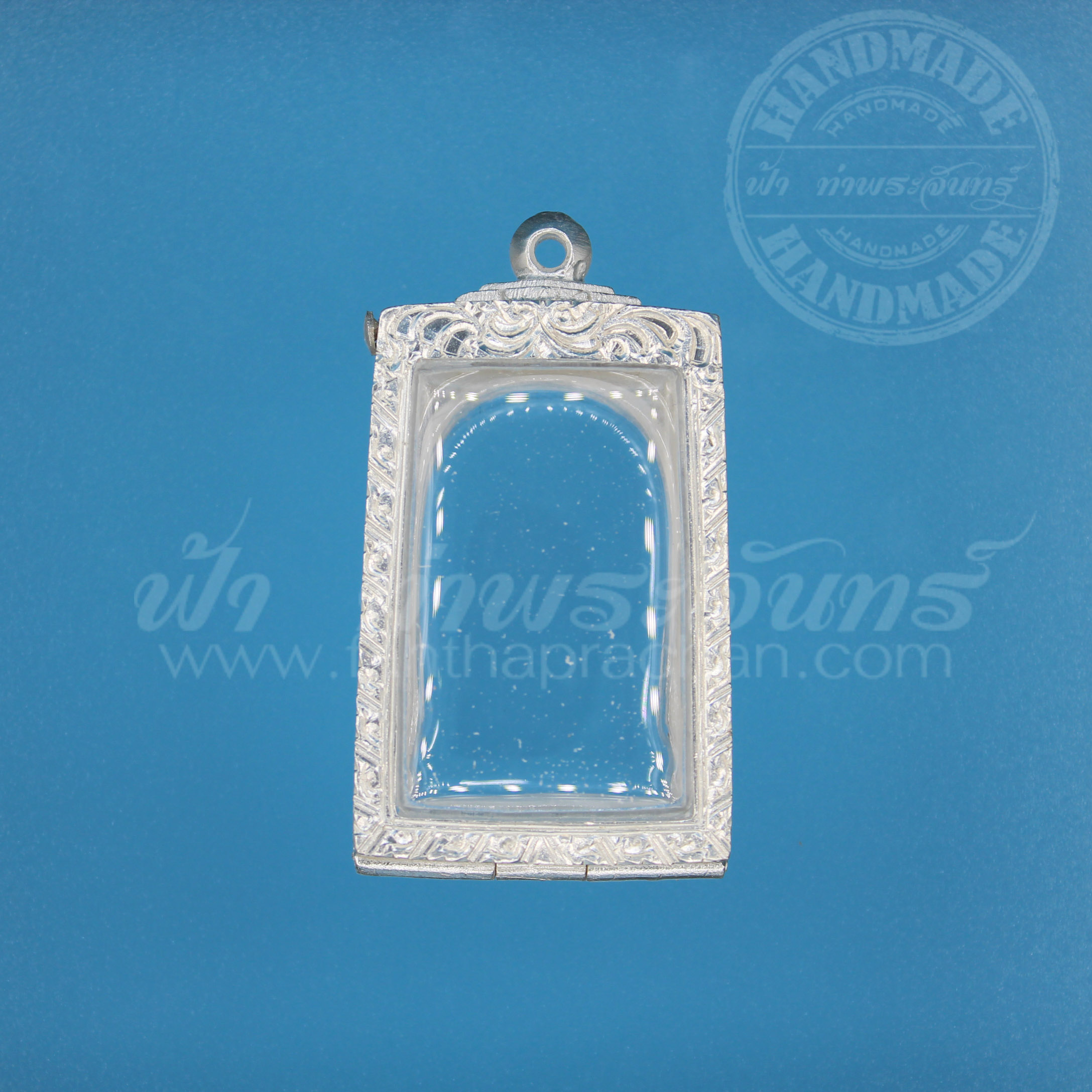 ตลับสมเด็จ เงินแกะลาย 92.5%