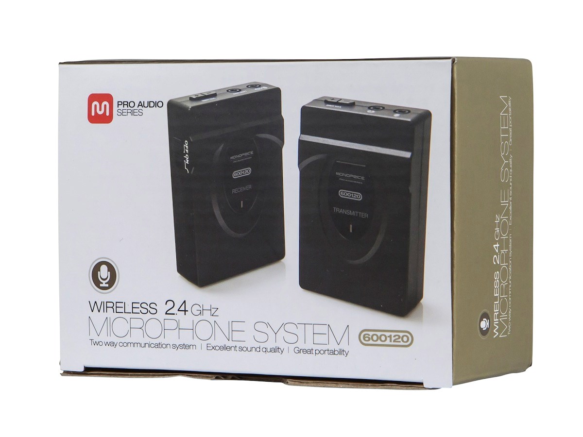 ไมโครโฟนไร้สาย 2.4GHz 2-Way Wireless Microphone ราคาถูก