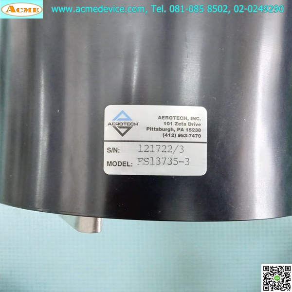 Direct Drive Servo AEROTECH รุ่น BA30-320-S, ES13735-1X + Motor FS13735-3 + MX5-D-16M