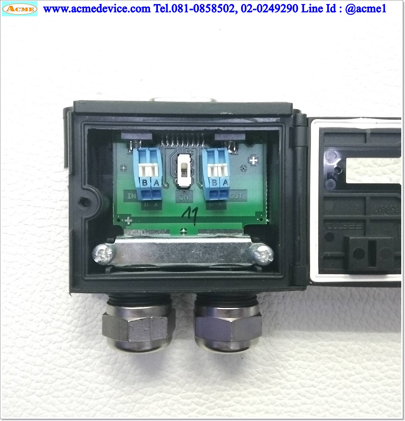 Solenoid Valve Festo รุ่น CPV-14-VI + CPV14-GE-DI02-8 + CPV-VI-P8-1/8-B + FBS-SUB-9-GS-DP-B, 24VDC