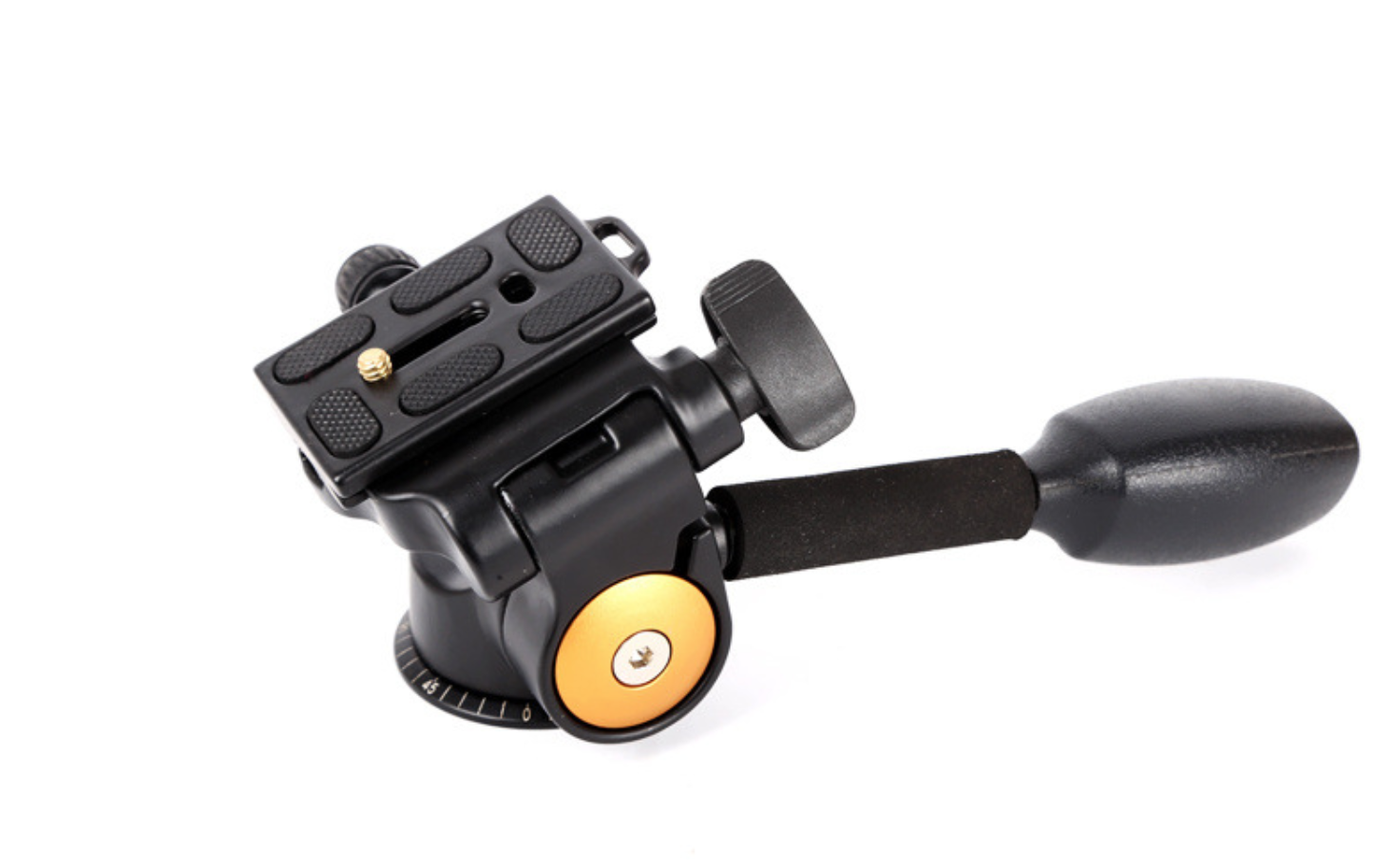 หัวแพนกล้อง QZSD Q08 Fluid Tripod Monopod Head