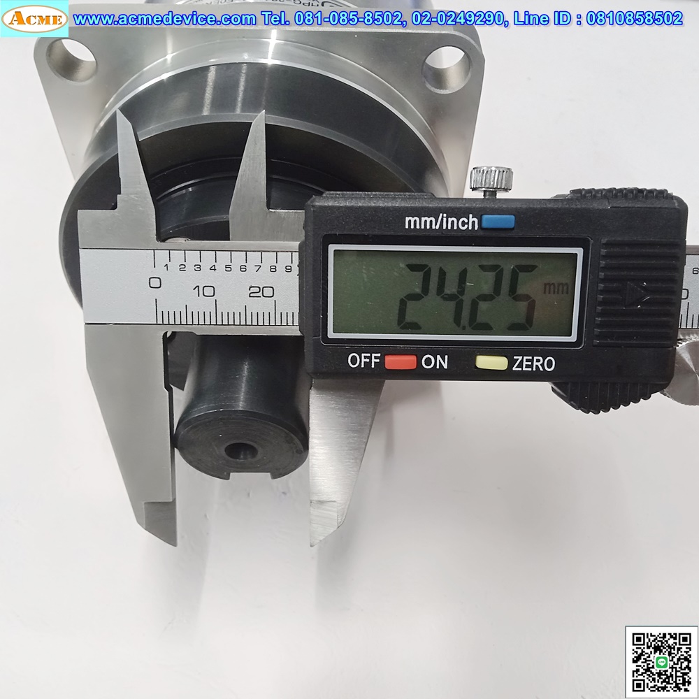 Gear Head Harmonic รุ่น HPG-20A-21-F0EKS-SB, Ratio 21:1, (เข้า 14mm, ออก 24 mm), for 200w, 400w