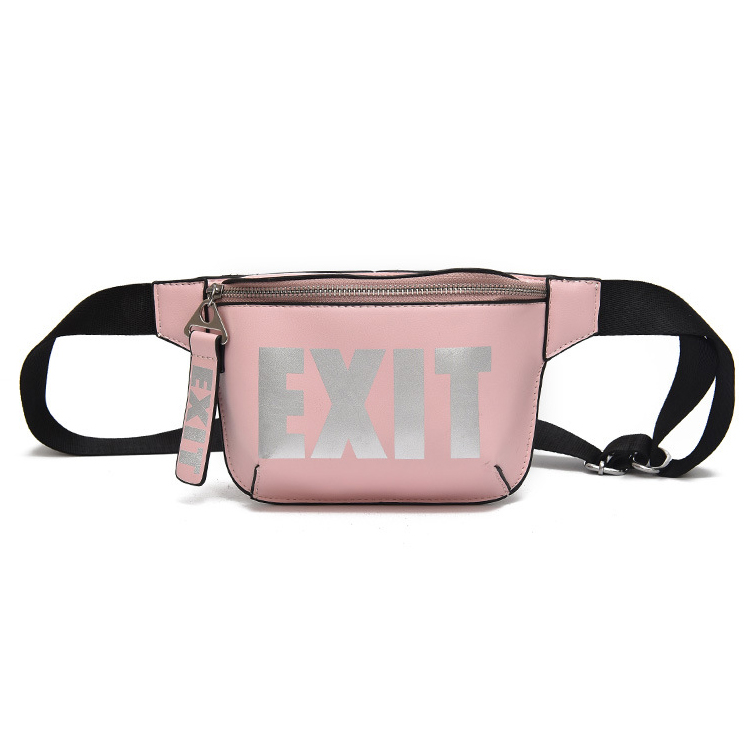กระเป๋าคาดอก กระเป๋าสะพายข้าง EXIT | EXT003 pink
