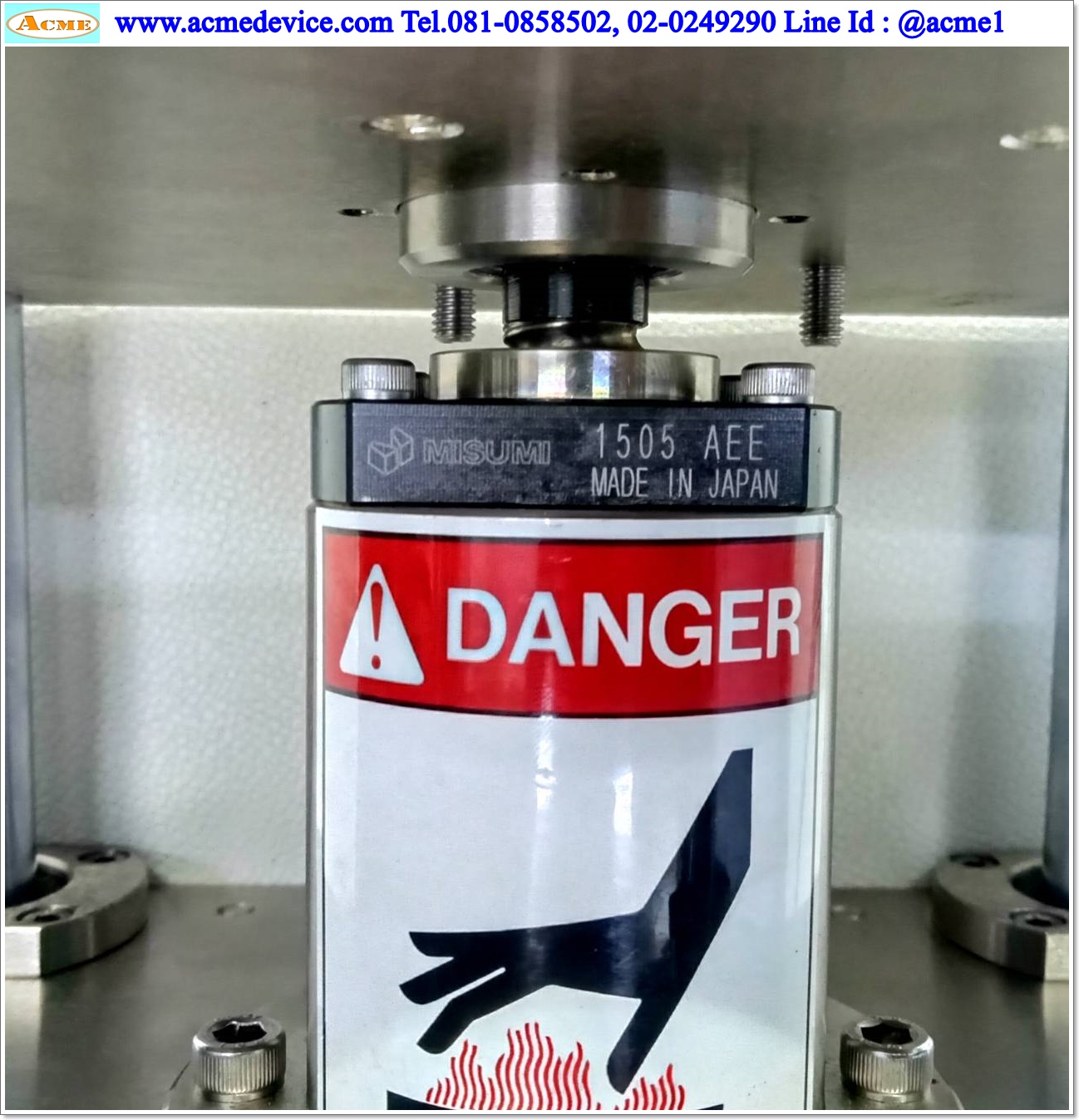 แท่นปั๊ม Ball Screw ขนาด 230 x 260 x 450, Stroke 35 mm., Pit 5