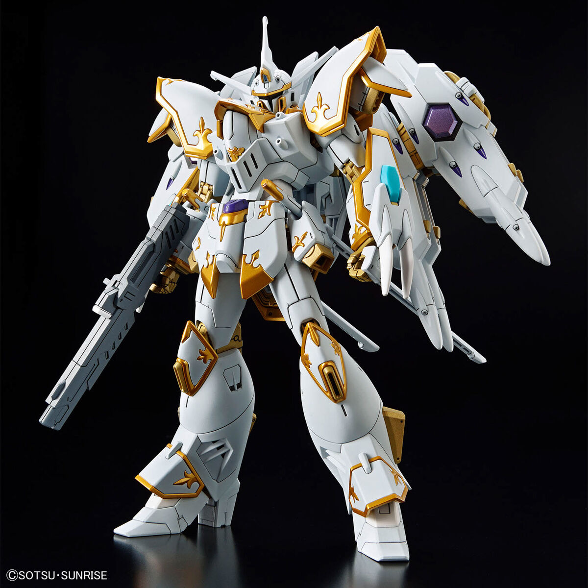 BANDAI HG BLACK KNIGHT SQUAD CAL-RE.A โมเดล กันดั้ม กันพลา PS TOYLAND HGTWFM