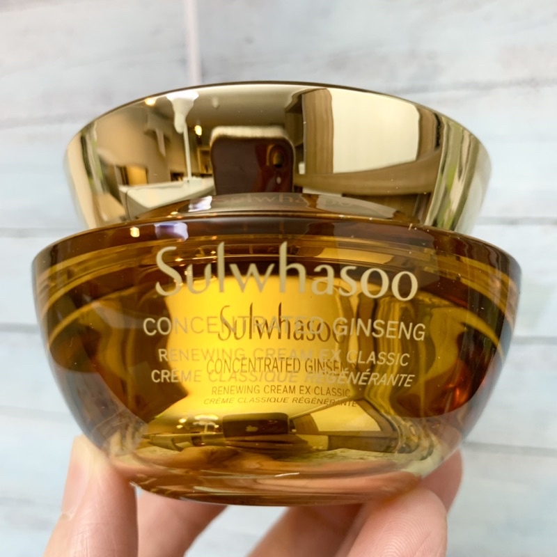 ครีมบำรุงผิวโซลวาซู Sulwhasoo Concentrated Ginseng Renewing Cream Ex 10ml
